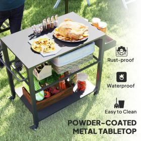 Camping Cart, Grill Cart